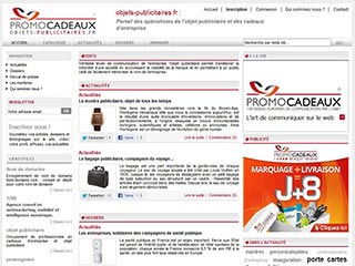 Objets publicitaires et cadeaux d'entreprise personnalisables