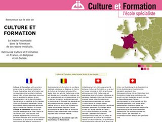 Culture et Formation, Ecole privée en secrétariat médical