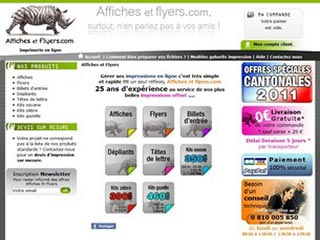 Affiches et Flyers, imprimeur en ligne