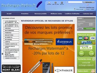 Recharges-Stylos : Vente de recharges pour stylos