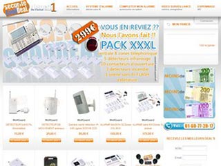 Securite good deal : Alarme maison et camera espion