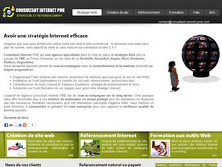 Consultant Internet PME, referencement site web à Niort