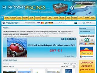 Euromed, piscines hors sol et accessoire piscine