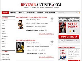 Devenir Artiste : Le blog castings gratuits