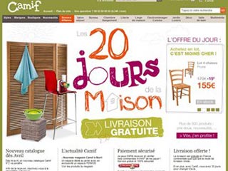 Camif, spécialiste dans toutes les pièces de la maison