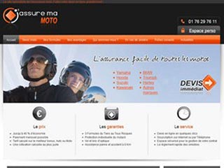 Jassuremamoto : Assurance moto en ligne