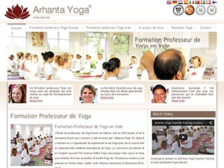 Arhanta Yoga Ashrams, formation professeur de yoga