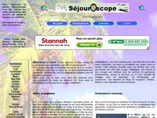 SéjourOscope, un monde de séjours et voyage