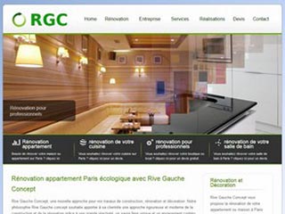 Rive Gauche Concept, rénovation et travaux sur paris