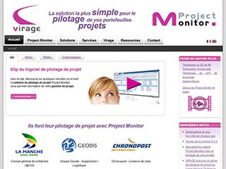 Virage Group Project Monitor: pilotage de projet, gestion de projet 