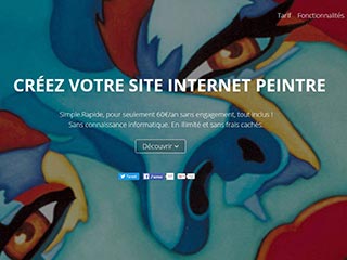 Peintres pro, plateforme de création de sites web spécialisés