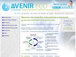 Avenir Eco : assainissement collectif et épuration