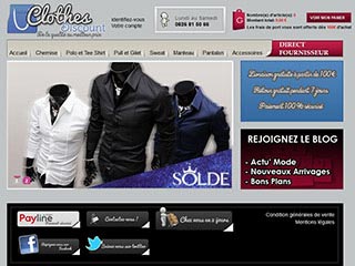 Clothes Discount, vêtement homme pas cher