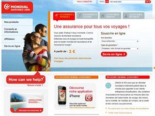 Mondial Assistance, assurance voyage