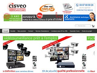 Vente en ligne packs caméras de vidéosurveillance