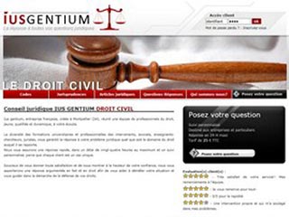 IUS GENTIUM, conseil juridique et droit civil