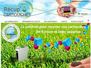 Recup'cartouche collecte et recylcle gratuitement vos cartouches d'encre