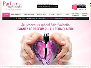 Parfumsmoinscher, la boutique du parfum pas cher