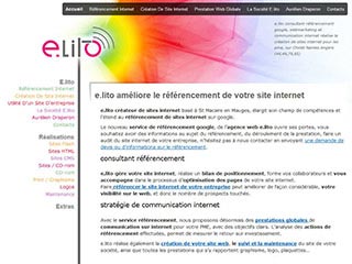 e.lito, création de sites internet et référencement naturel
