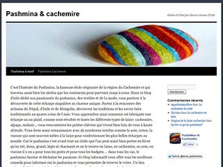 Le blog de Pashmina et Cachemire, pleins de conseils pratiques