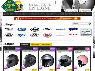 Casque moto et scooter à La Centrale du Casque