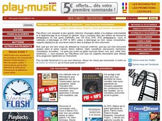 Play-Music, apprenez à jouer d'un instrument de musique