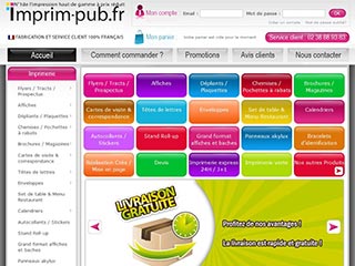 Imprim Pub, imprimerie en ligne marketing entreprise