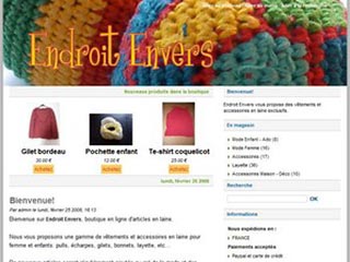 Endroit Envers : Vêtements et accessoires laine