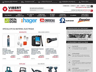 Vibert Electrique, vente d'outillage professionnel