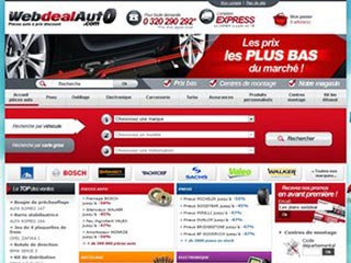 Webdealauto, pièces détachées et pneus voiture