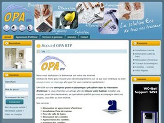 OPA BTP : Artisan agencement et rénovation intérieur