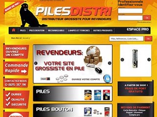 Piles Distri : grossiste piles et énergie portable pour revendeurs