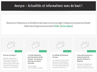 Averyco, site d'actualités vue d'en haut