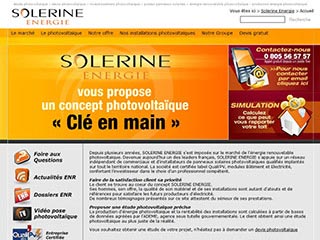 Solerine Energie, entreprise dans le photovoltaïque