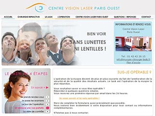 Centre Vision Laser Paris Ouest : Chirurgie des yeux 