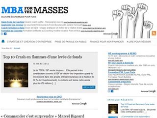 MBA for the Masses, culture économique pour tous