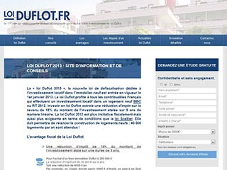 Défiscalisation Loi Duflot information et conseils