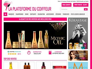 La Plateforme Du Coiffeur - Grossiste Coiffeurs