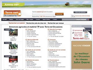 Terre-net Occasions, tracteur d'occasion