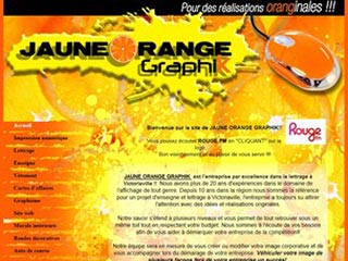 Jaune orange graphik, pour votre lettrage et enseigne