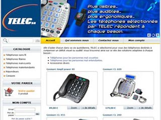 Telec, téléphone à grosses touches pour séniors