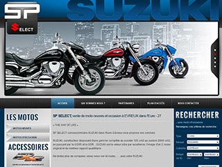 SP Select, atelier moto et vente pièces d'origine Suzuki