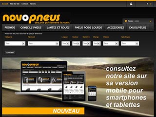 Novopneus : Pneumatiques pas chères pour auto, moto et poids lourds