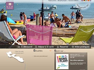 Ile de Ré Tourisme, hébergements de vacances