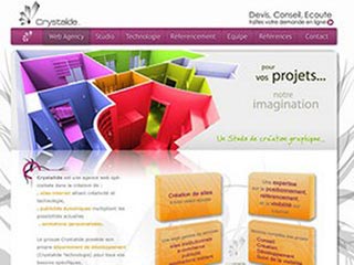 Crystalide : Agence web et ventes sites web