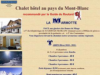 Chalet Hôtel au pays du Mont Blanc