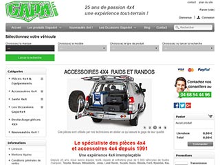 Gapa4x4 la boutique en ligne des pièces 4x4