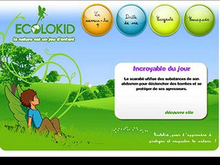 Ecolokid, la nature est un jeu d'enfant