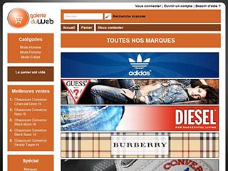 Galerie du Web, la plateforme des grandes marques