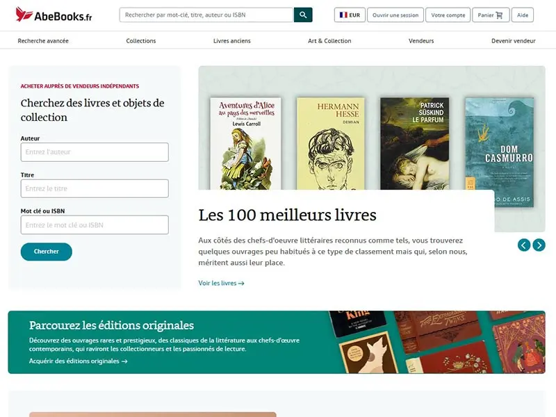 AbeBooks : Livres neufs, anciens et d'occasion